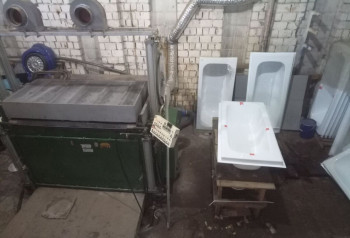 Продам предприятие по изготовлению акриловых ванн